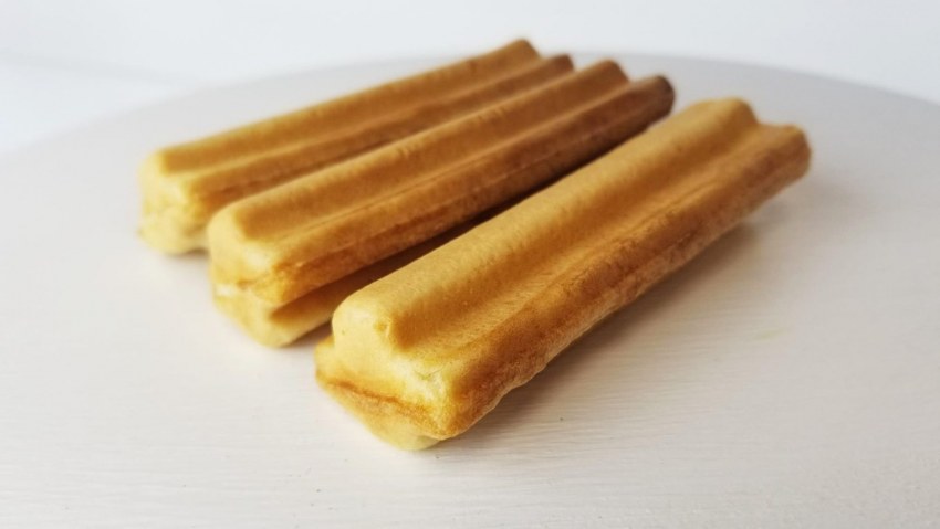 Заварные палочки со сгущенкой