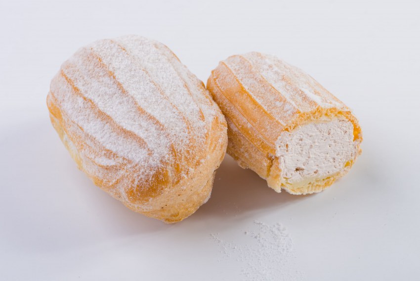 Рыбные палочки с заварным кремом