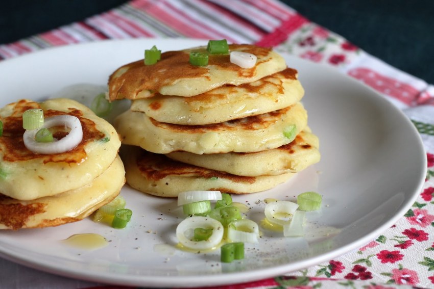 Оладьи из лука