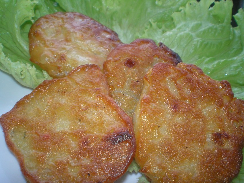 Морковные оладьи