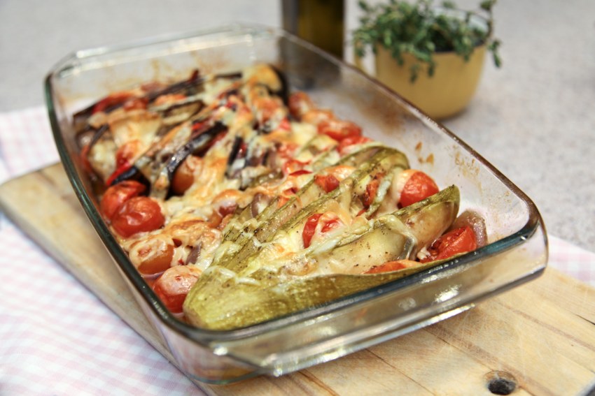 Баклажаны с куриным фаршем