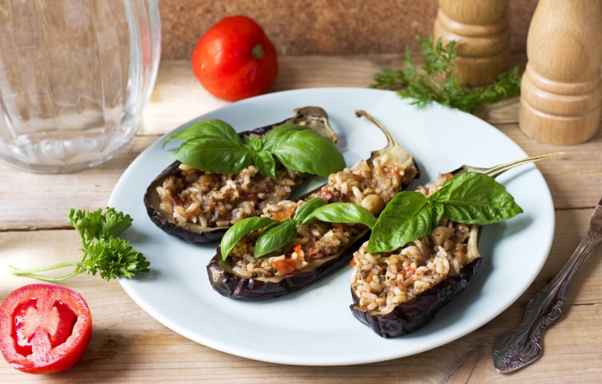 Баклажаны с фаршем