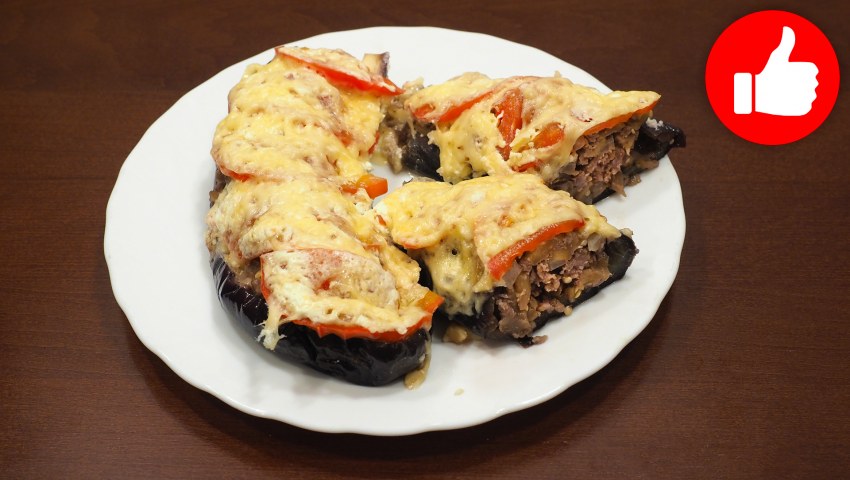 Запеканка из баклажанов с курицей