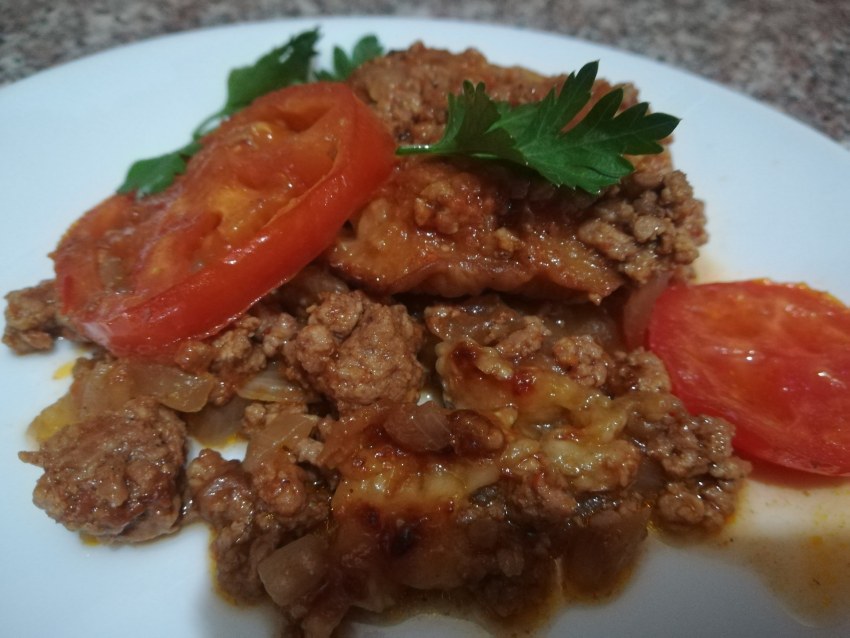 Грибы с баклажаны и сыром в духовке