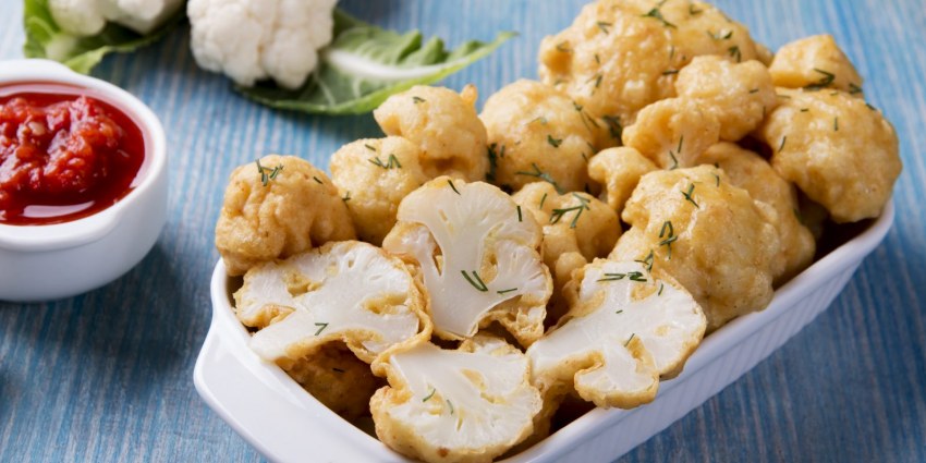 Цветная капуста в кляре