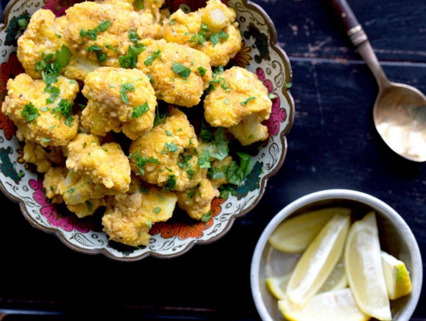 Жареная цветная капуста