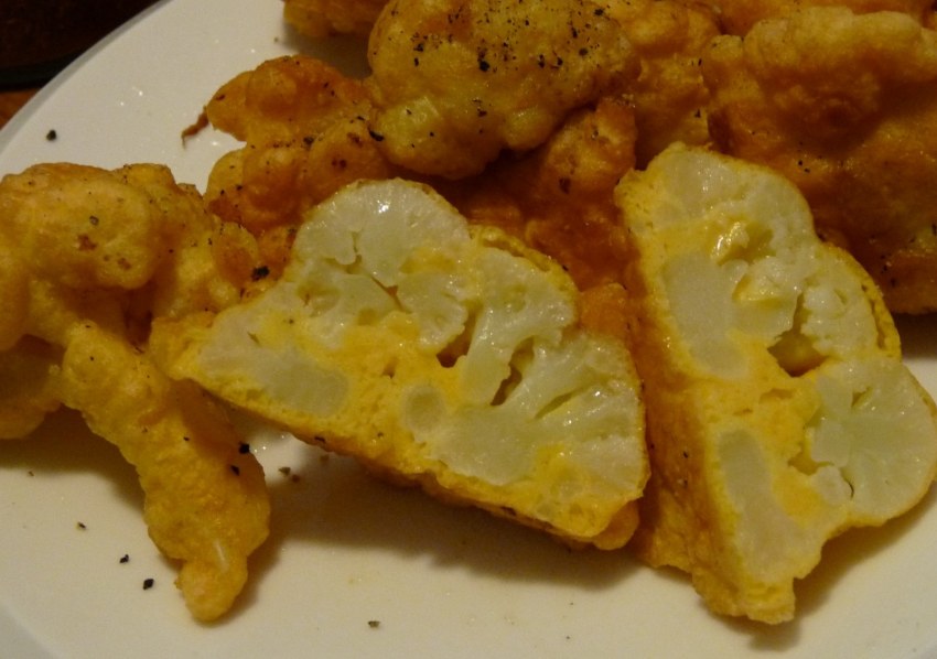 Цветная капуста обжаренная в яйце