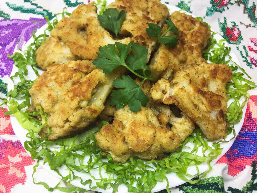 Цветная капуста в кляре