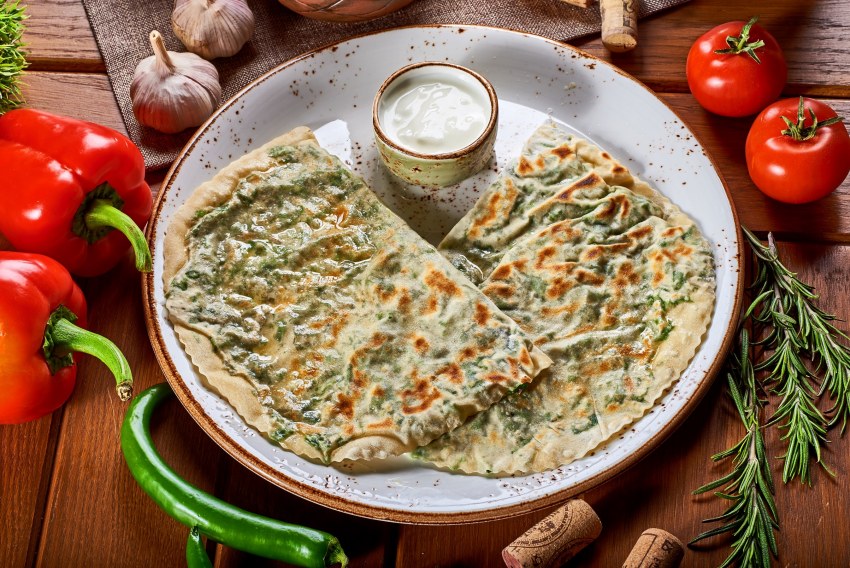 Кутабы лазанья