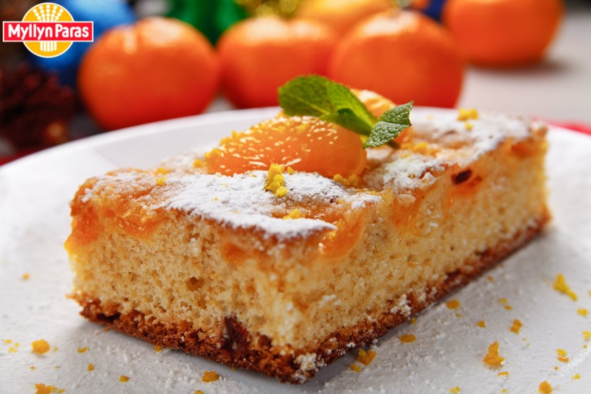 Мандариновый кекс