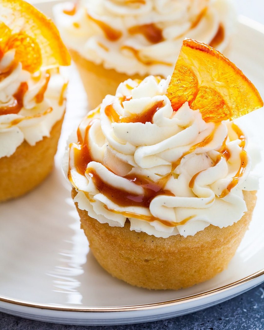 Маффины с кремом маскарпоне