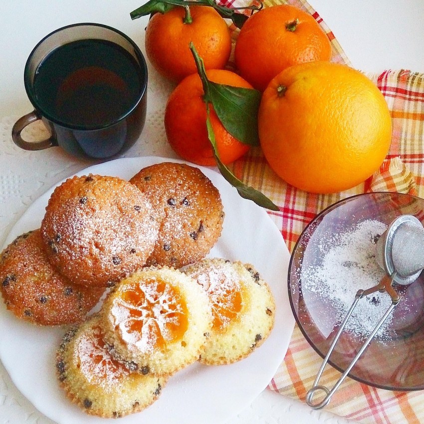 Мандариновый кекс