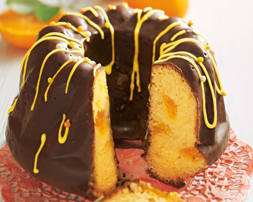 Мандариновый кекс Рождественский