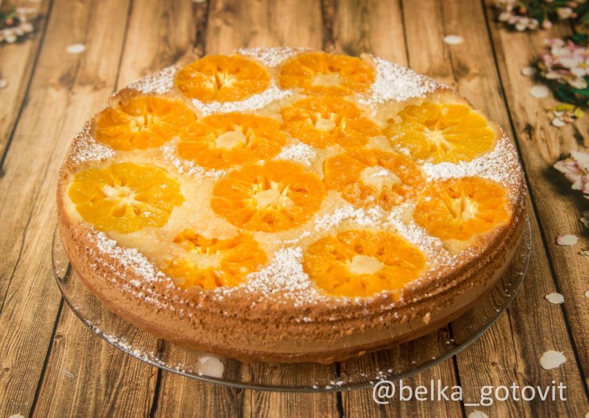 Мандариновый кекс от Натальи Калининой