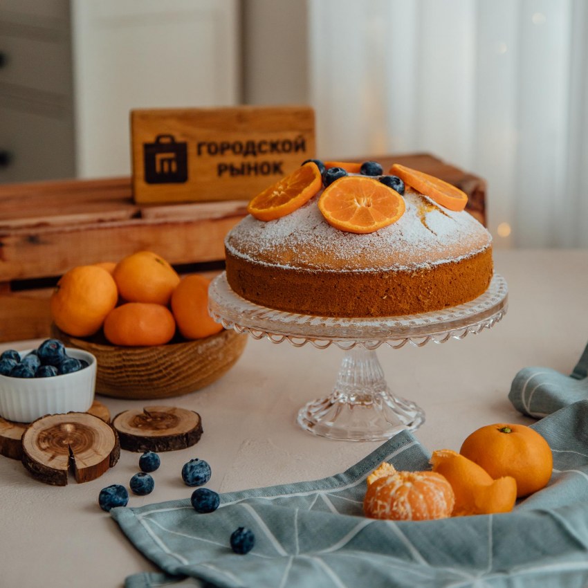 Маффины с апельсиновой цедрой