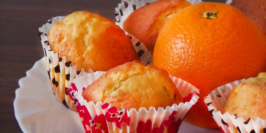 Маффины с апельсином