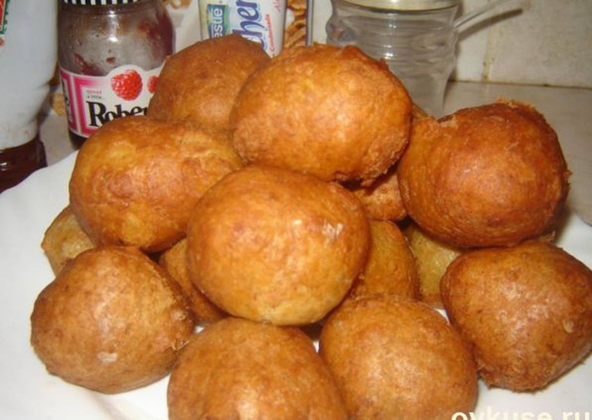 Фуфу - банановые шарики