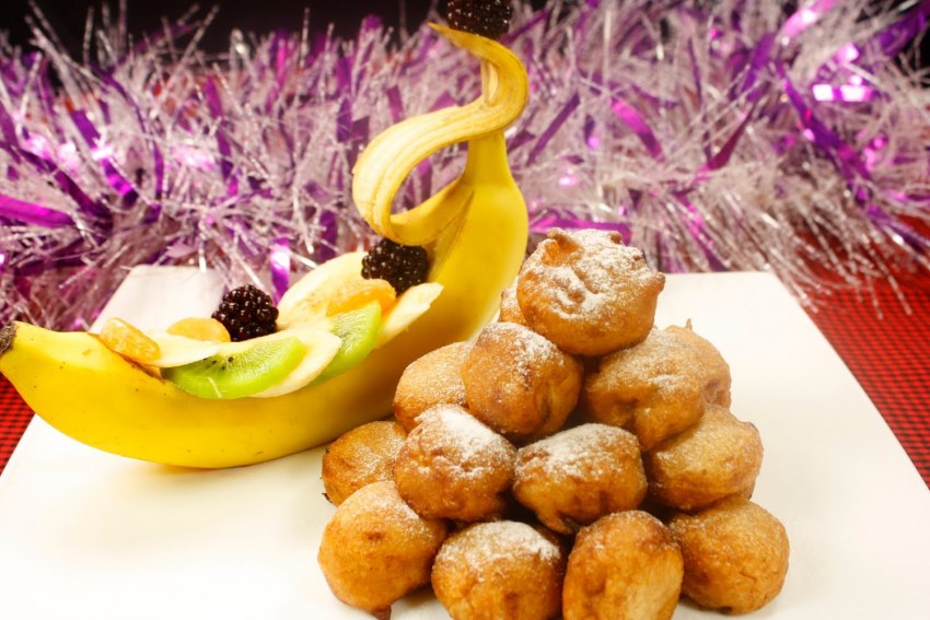 Фуфу - банановые шарики