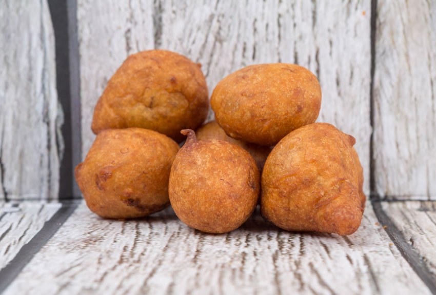 Банановые шарики во фритюре