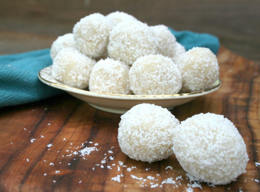 Шарики из теста