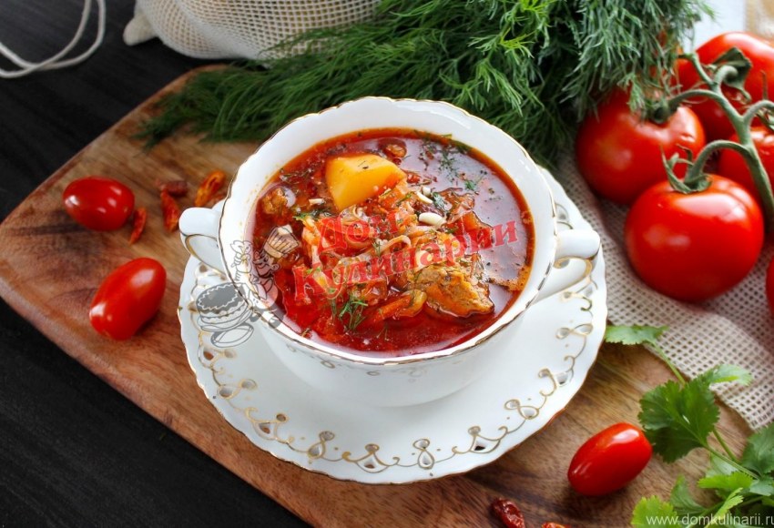 Чтобы борщ был красным что делать