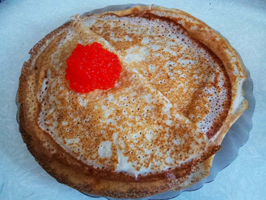 Блинчики из манной крупы