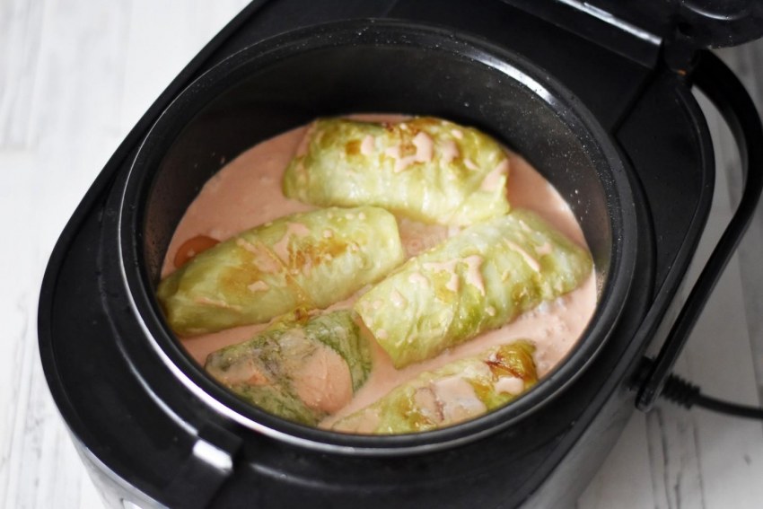 Голубцы из цветной капусты под молоком