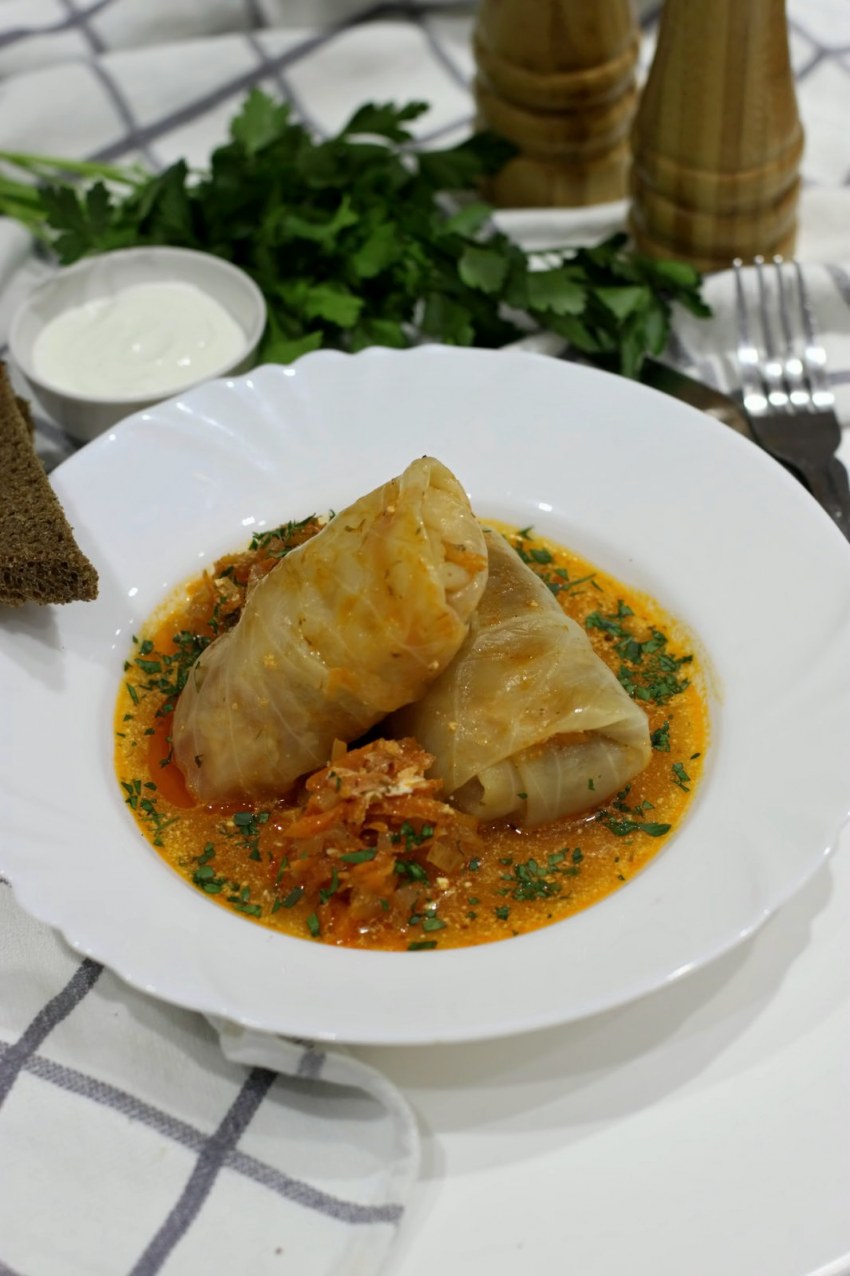 Голубцы с пекинской капустой
