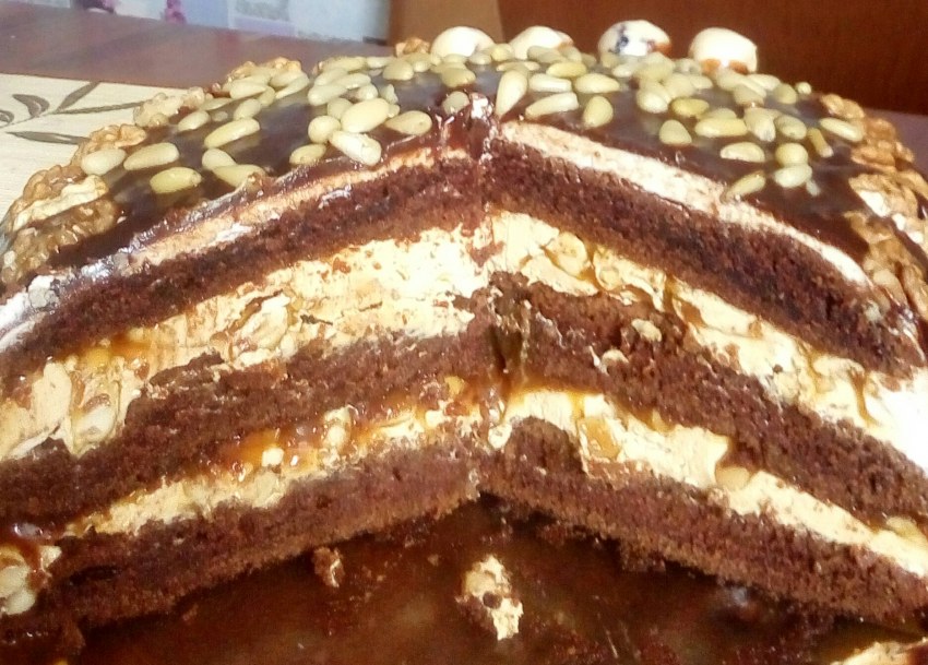 Торт Сникерс Полина Филимонова