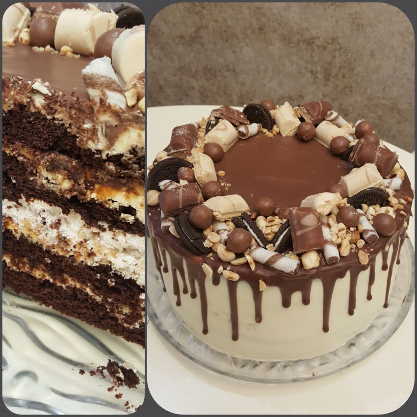 Начинка Сникерс для торта