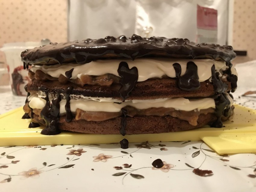 Блисс торт Сникерс