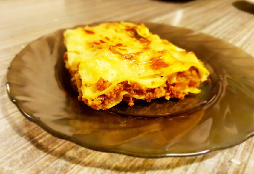 Лазанья с мясом