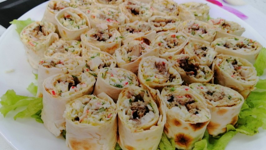 Рулет из лаваша