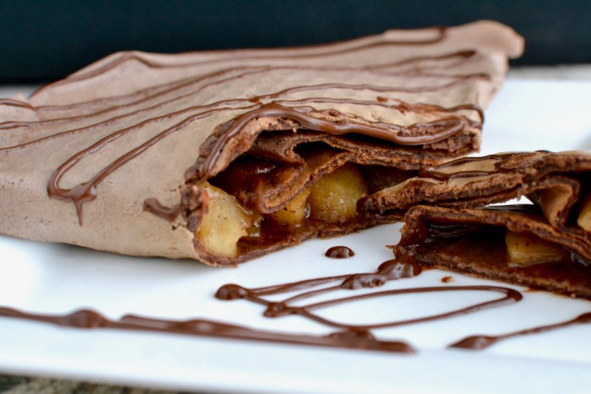 Панкейки с Нутеллой