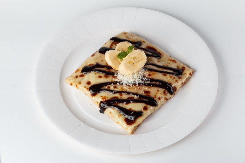 Шоколадные блины тирамису