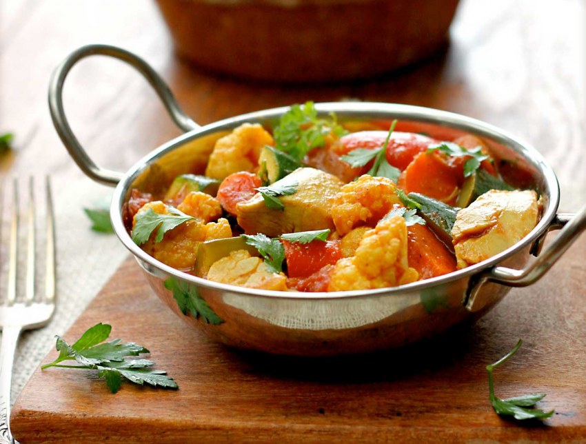 Мясное рагу с болгарским перцем