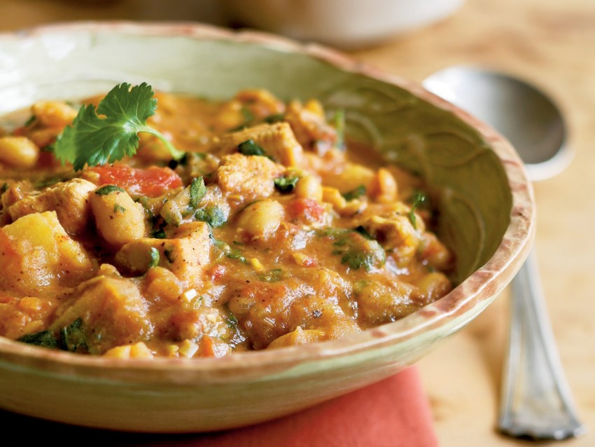 Рагу из филе курицы