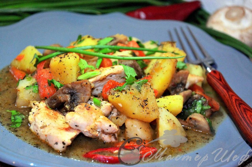 Овощное рагу ПП