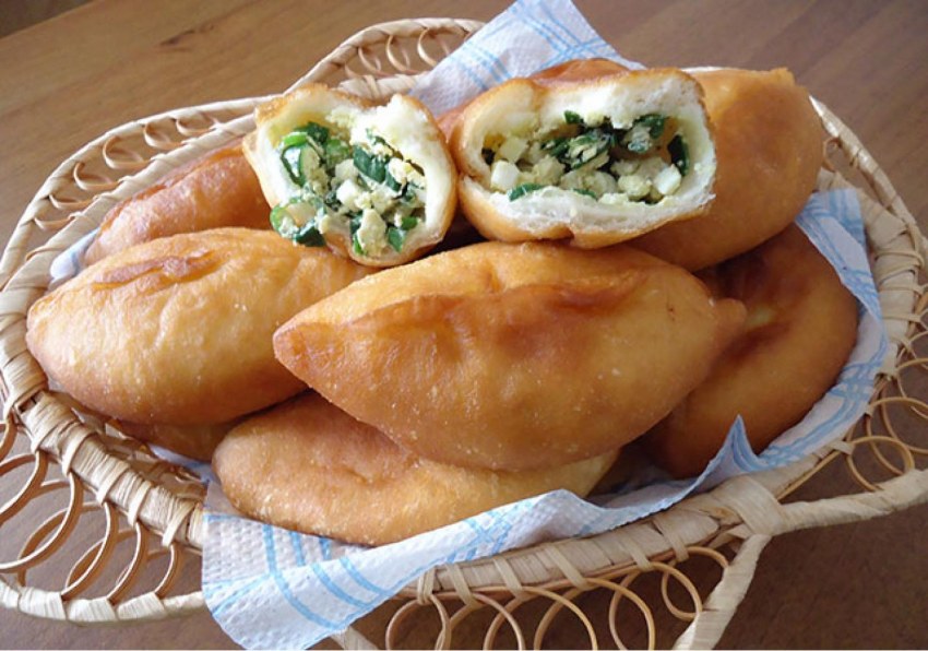 Пирожки с картошкой и грибами жареные