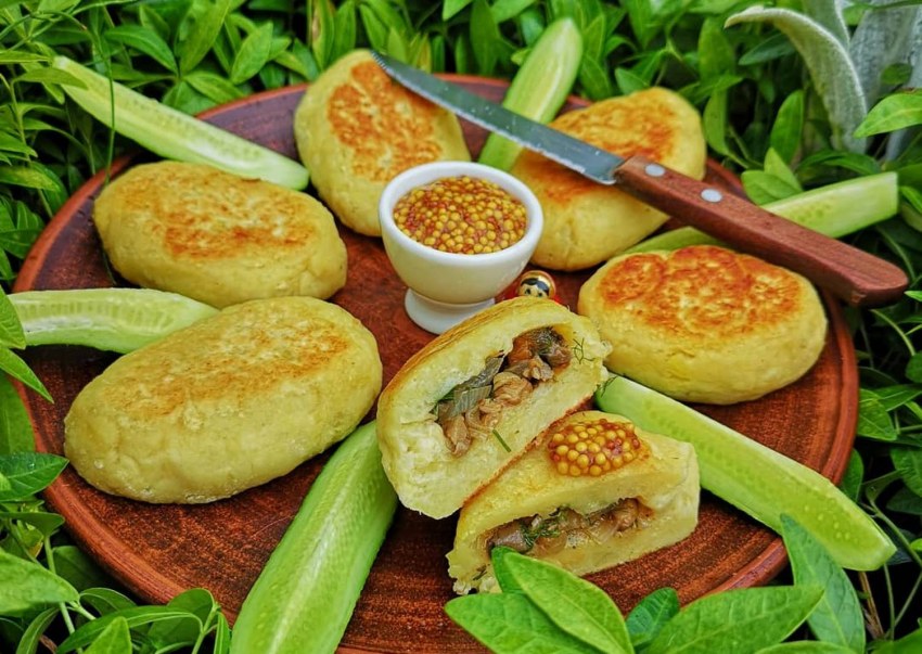 Пирожки с корочкой