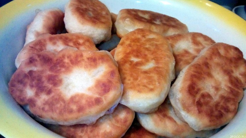 Красивые жареные пирожки