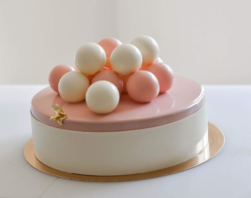 Торт с шоколадными арками