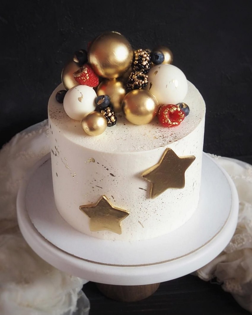 Детский торт с шариками