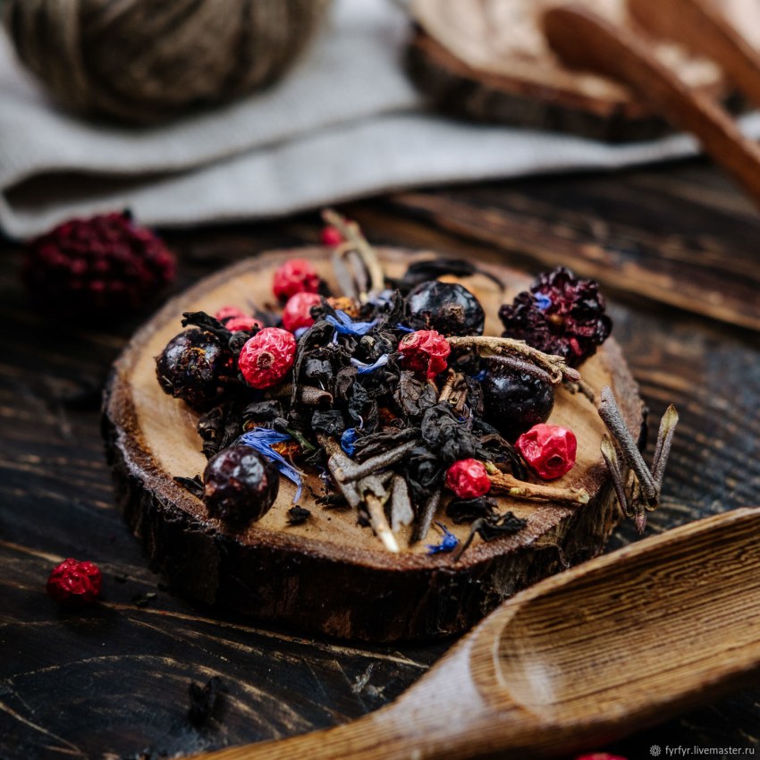 Чай из ежевичных листьев