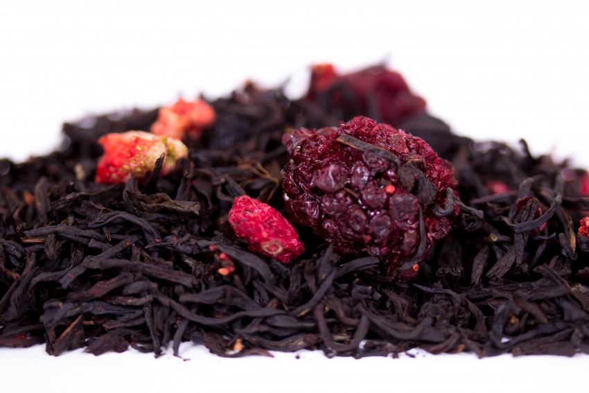 Чай с малиной