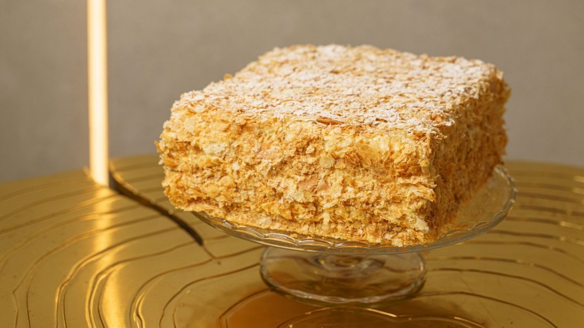 Манка с какао на молоке