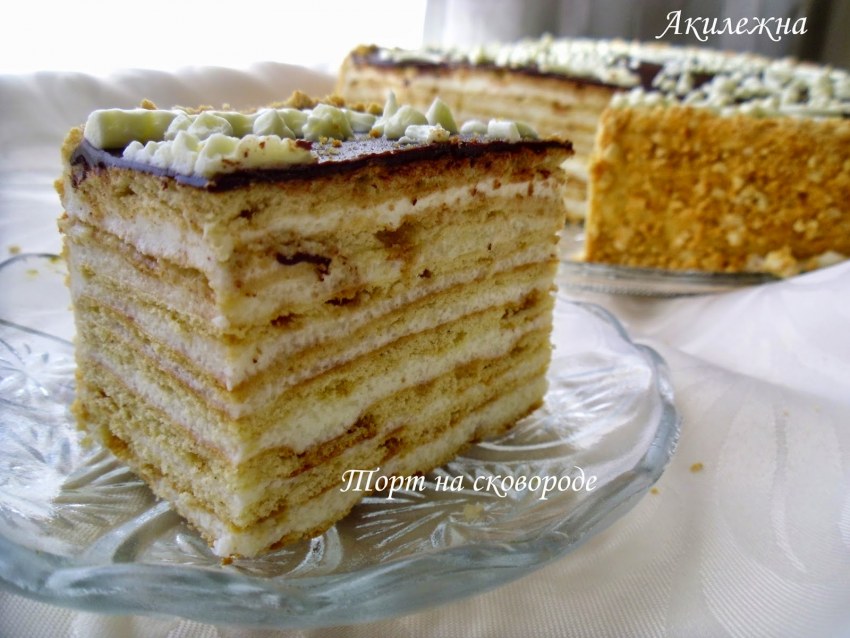 Торт любимый сметанник