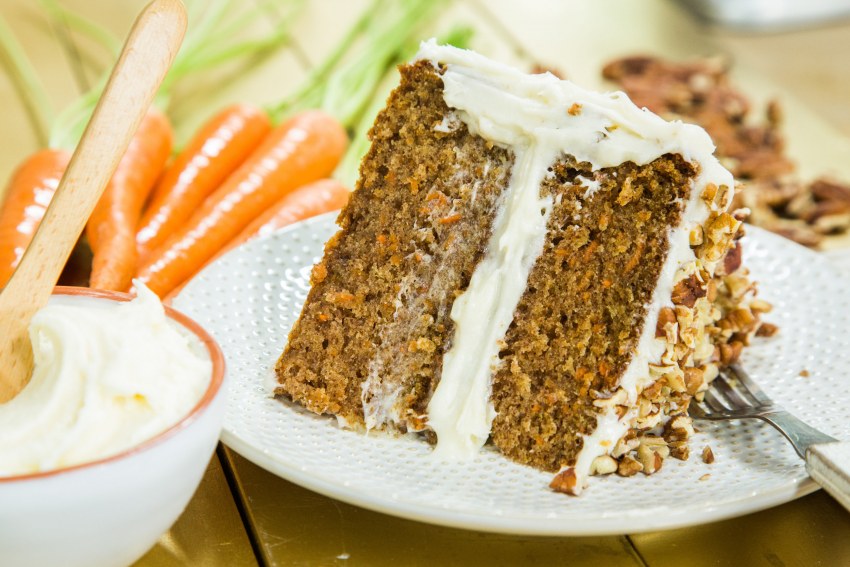 Медово морковный торт