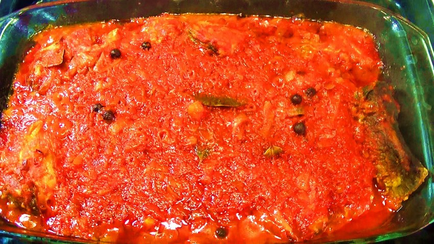 Рыба в томатном соусе