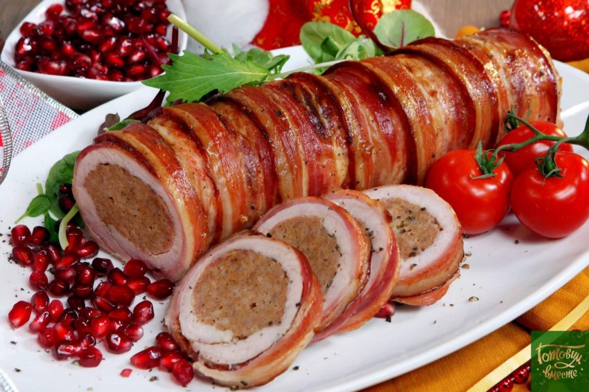 Бахрушин рулет из индейки